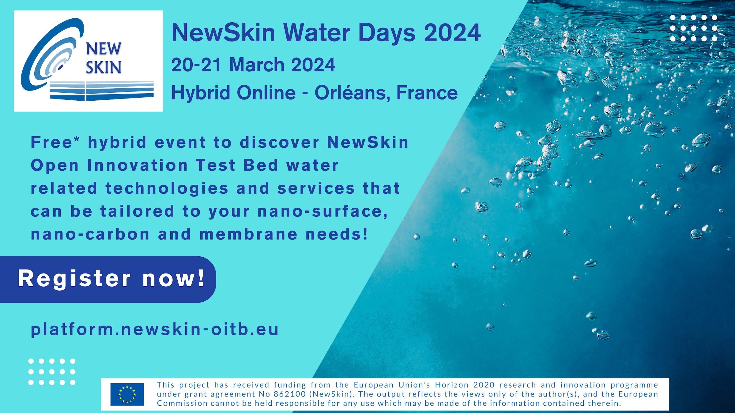Invitation - NewSkin Water Days 2024